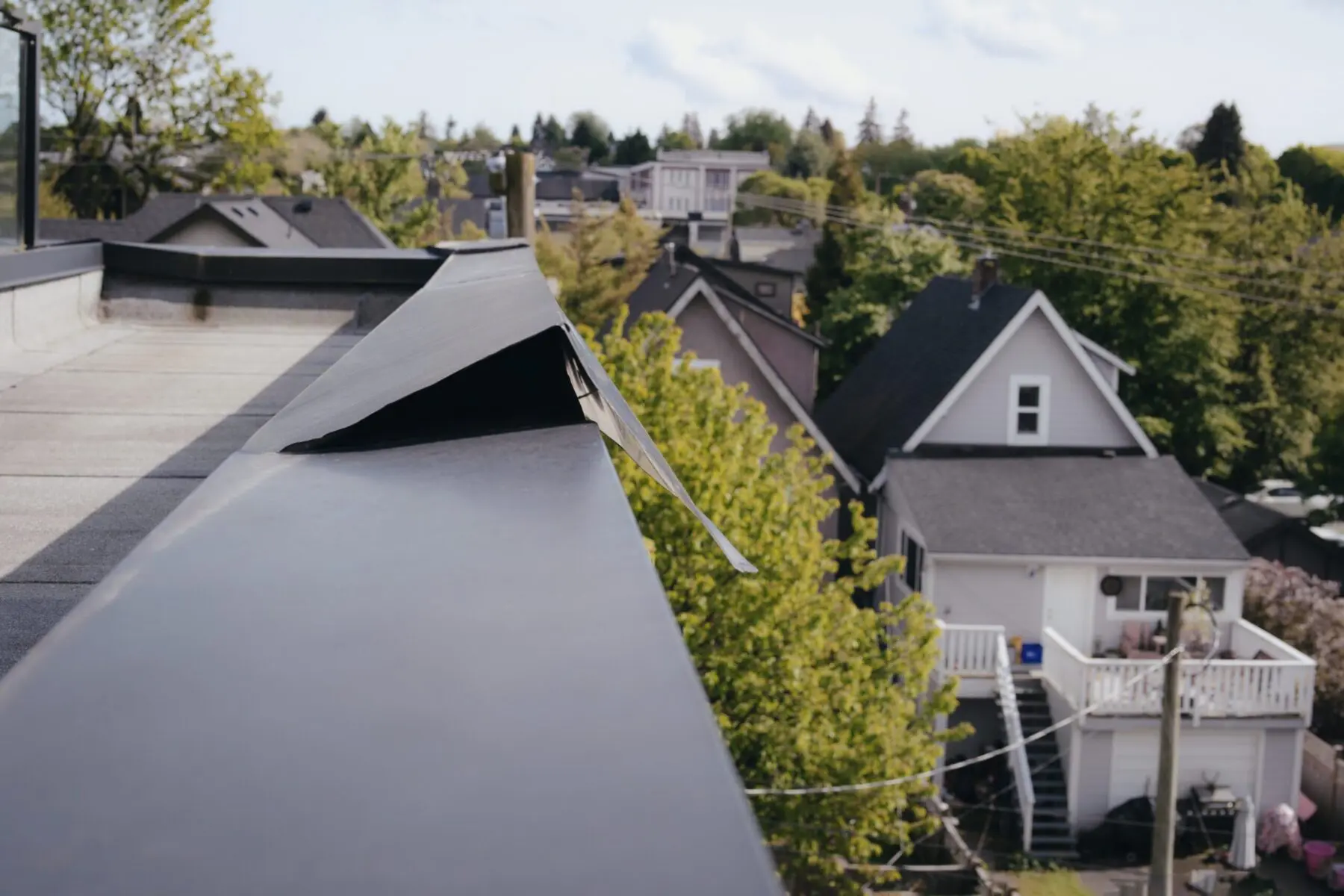 roof flashing